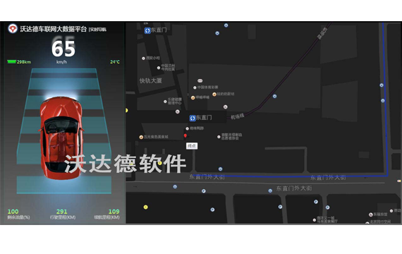 超炫數據可視化工具_車聯網大數據平臺_實時導航